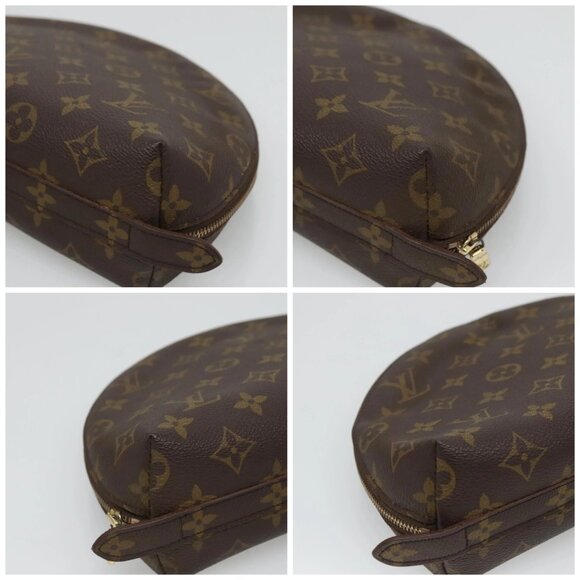 LOUIS VUITTON Monogram Trousse Demi Ronde Cosmetic Pouch - Picture 15 of 15